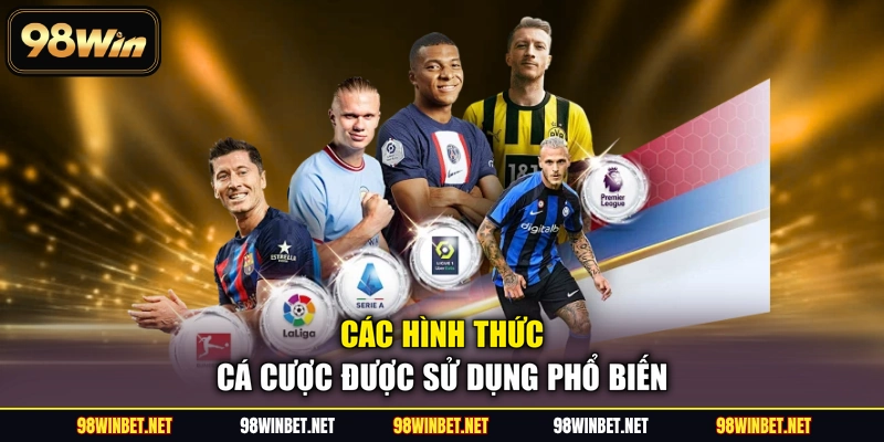Các hình thức cá cược được sử dụng phổ biến